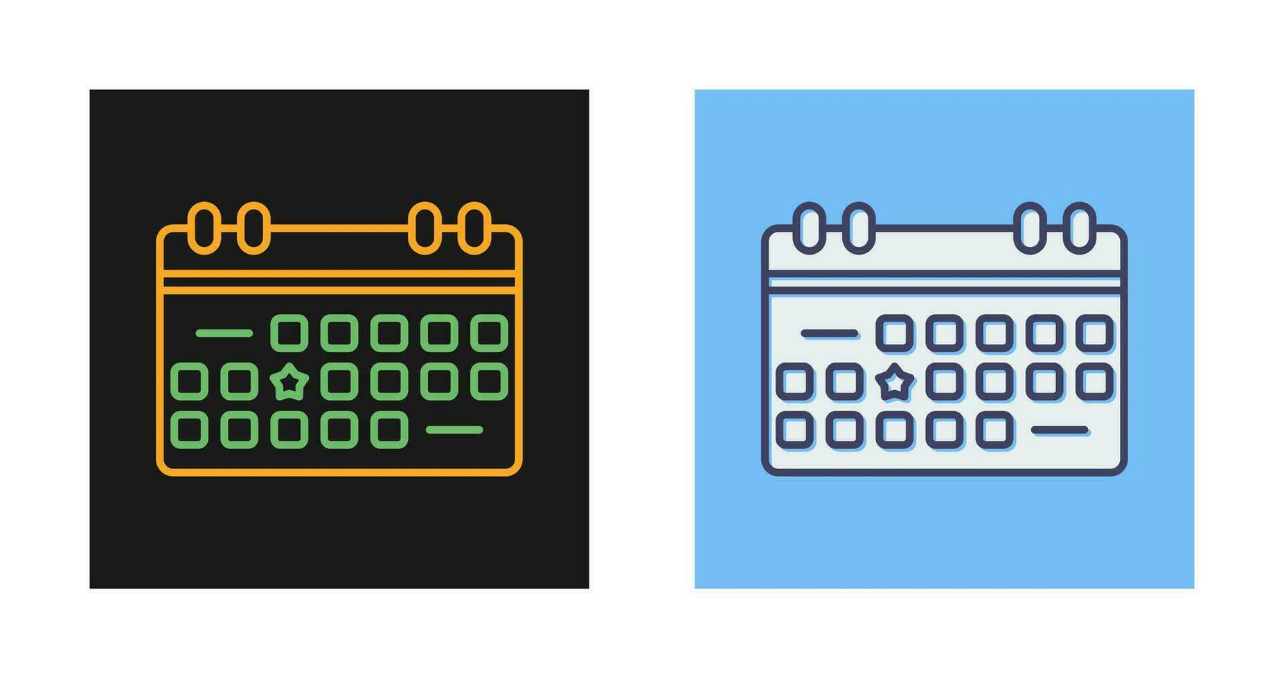 kalender vector pictogram