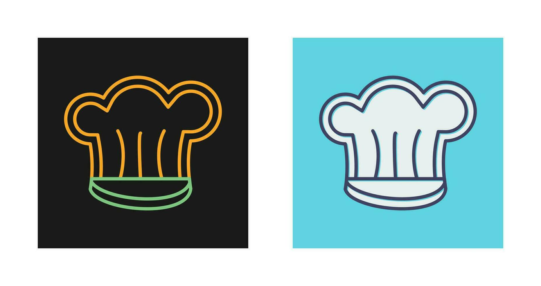 chef hoed vector icon