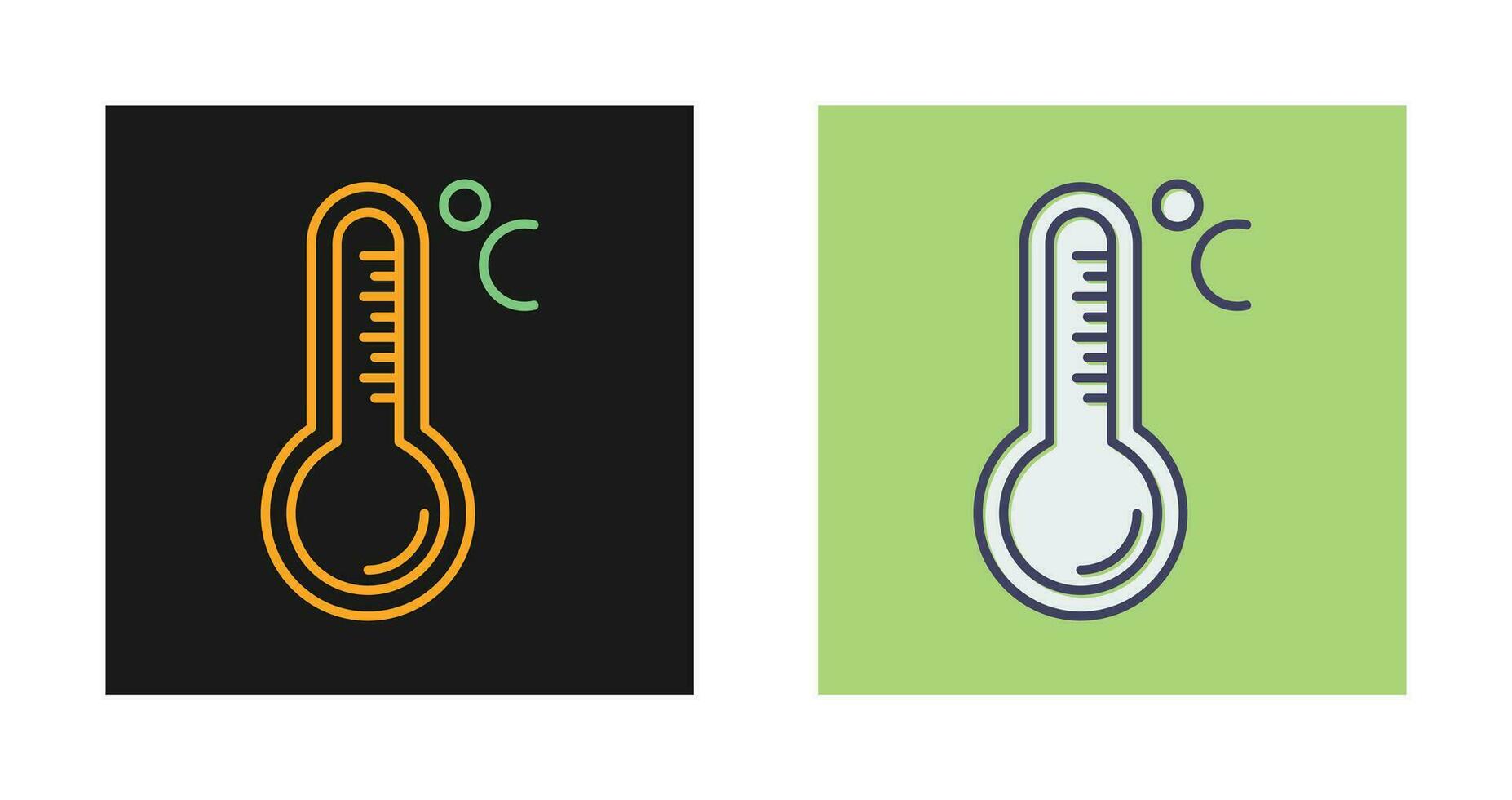 thermometer vector pictogram