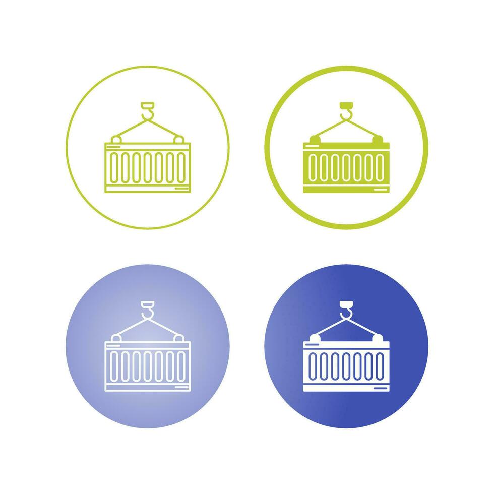 container vector pictogram