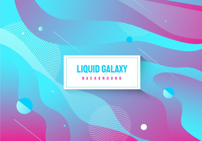 Abstracte neon kleur Galaxy Vector achtergrond