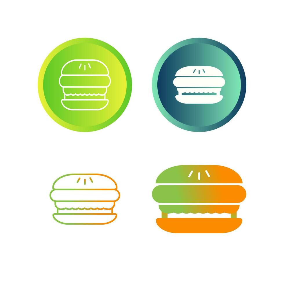 Hamburger vector icoon