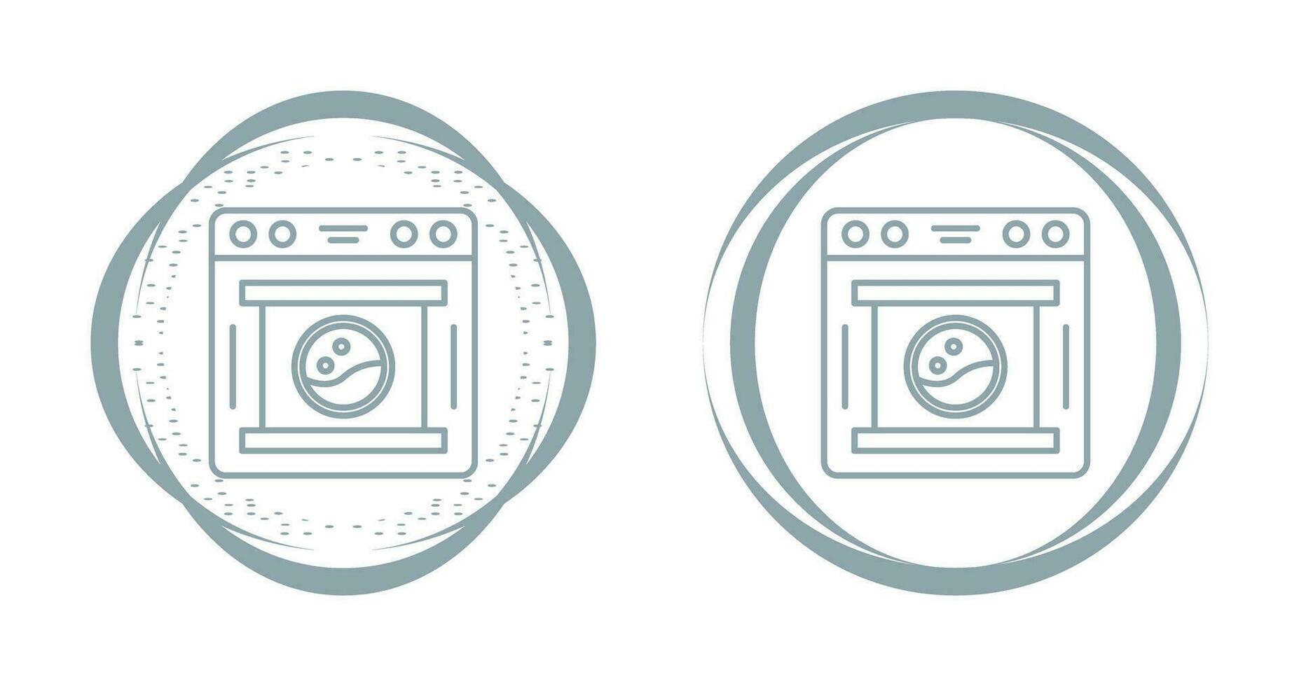 wasmachine vector pictogram