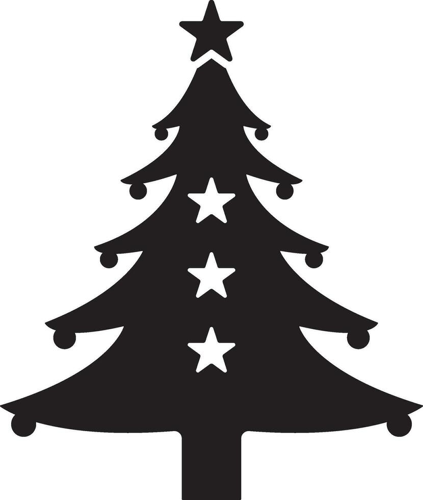 kerstboom icoon vector