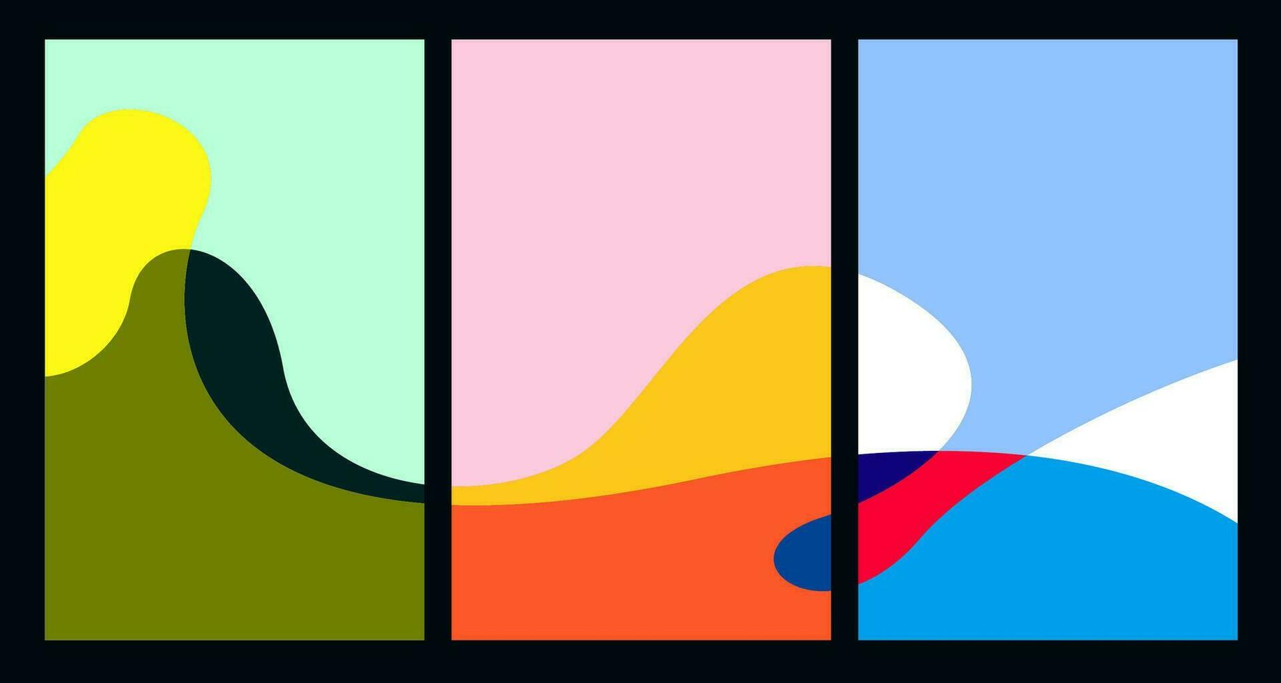 vector kleurrijk abstract vloeistof en vloeistof achtergrond voor zomer