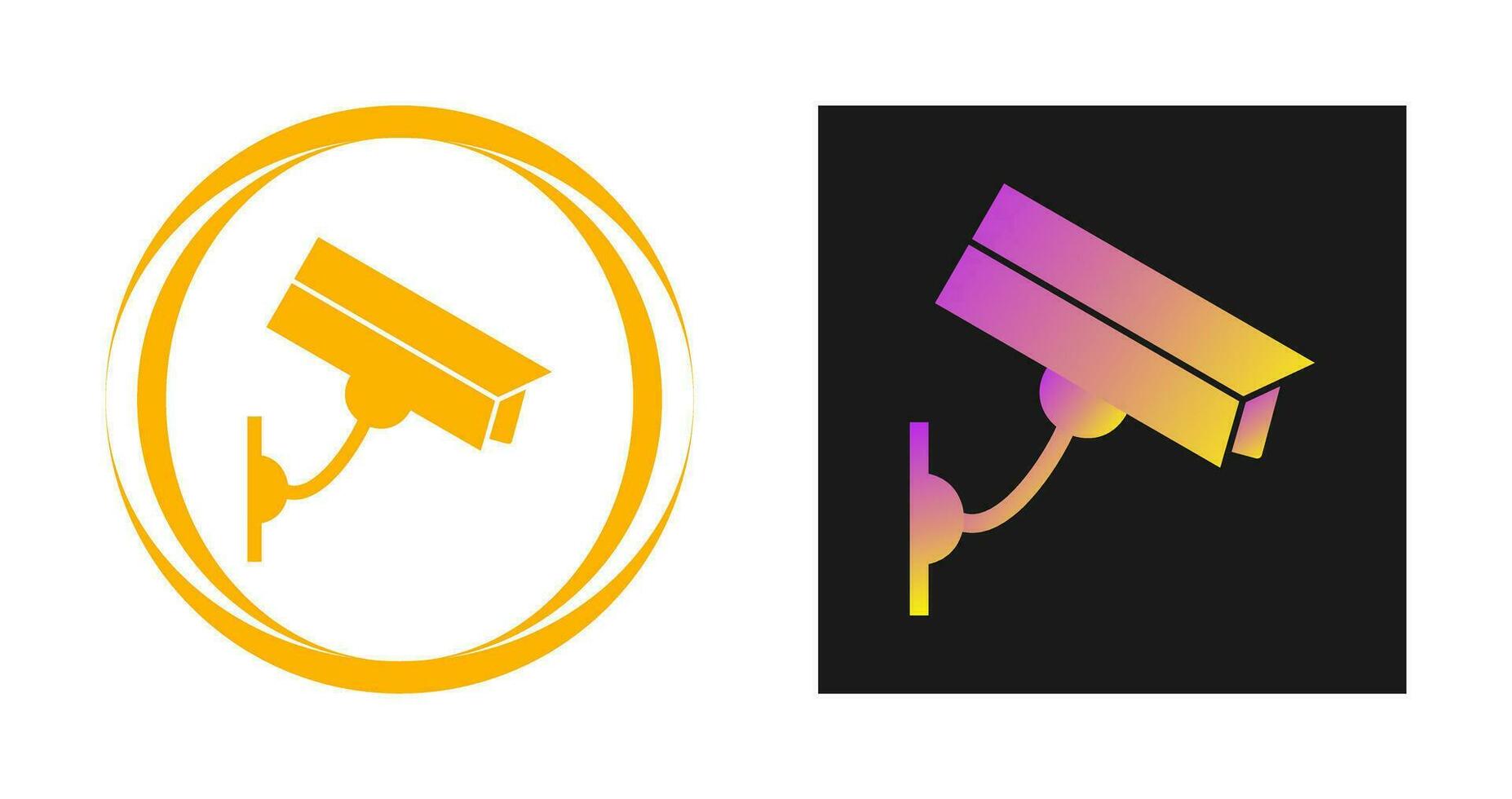 cctv camera vector pictogram