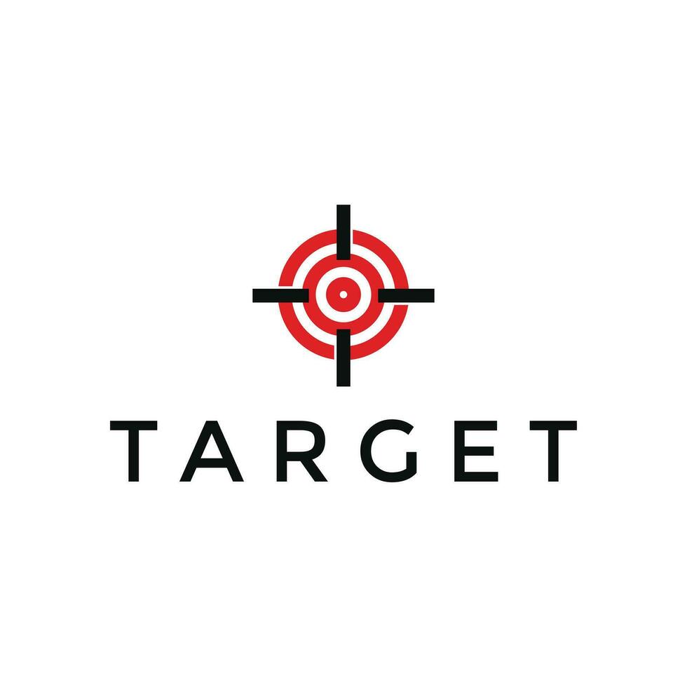 modern doelwit logo ontwerp vector