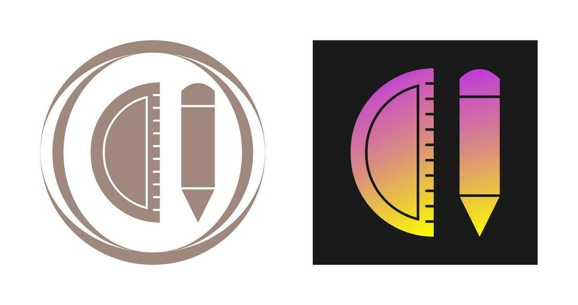 geometrie gereedschap vector icoon