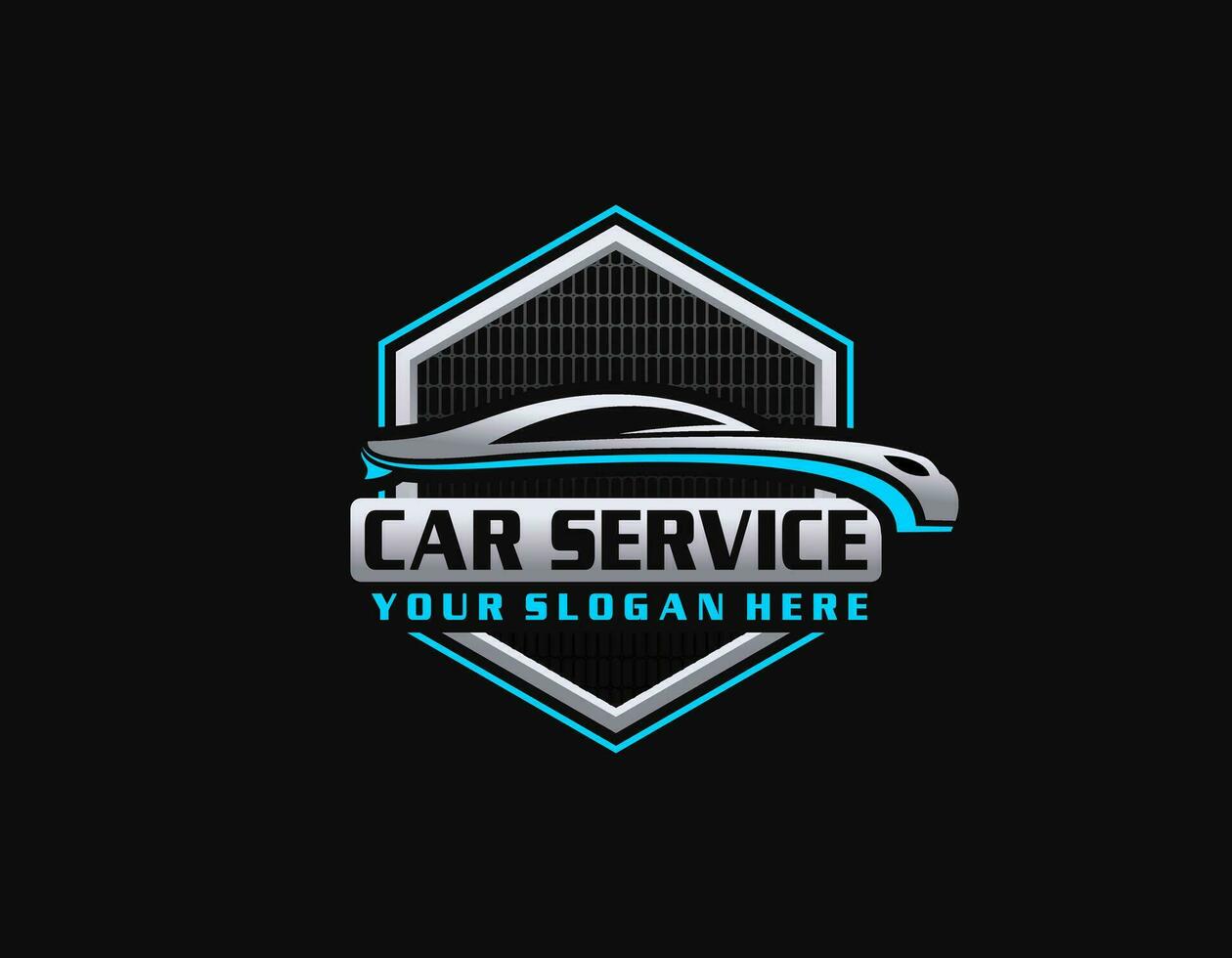 auto auto handelaar logo embleem. sport- auto silhouet icoon vector