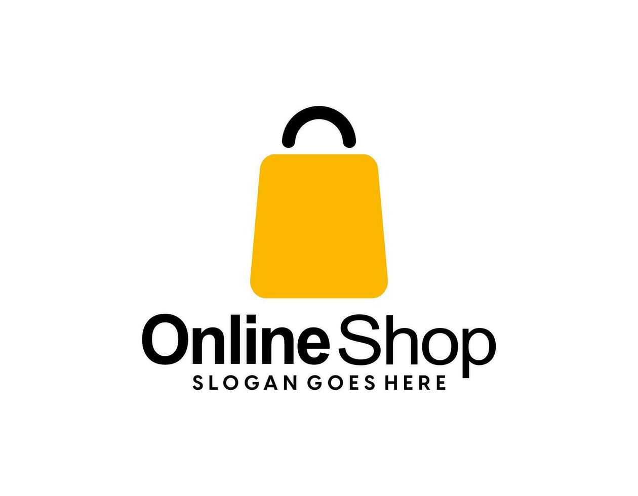 winkelen logo pictogram ontwerp vector