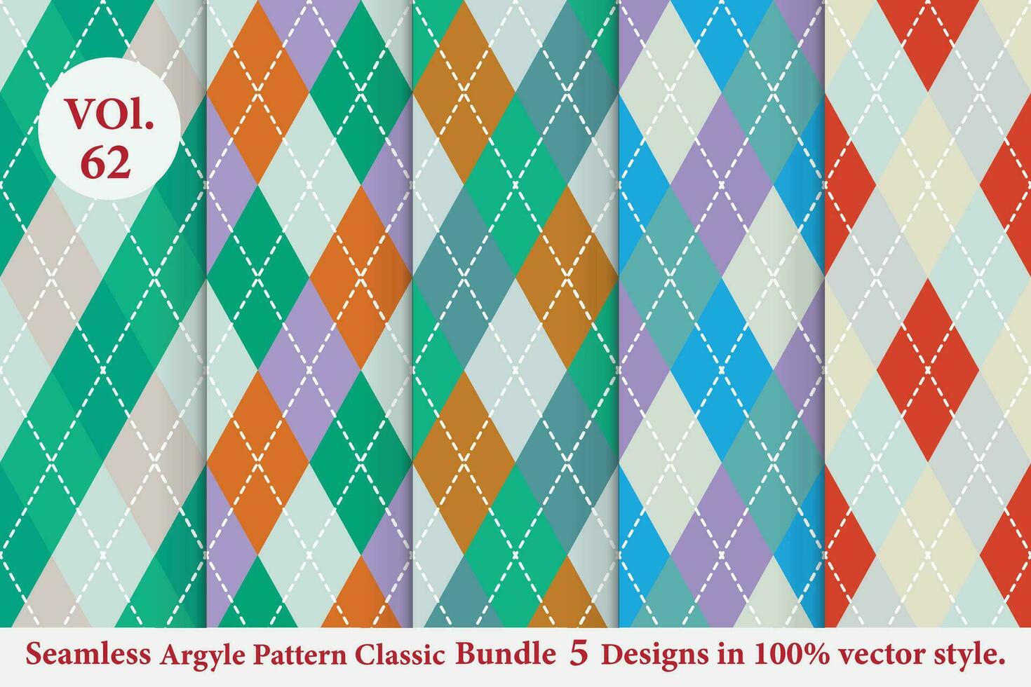 argyle patroon vector, stof textuur achtergrond vector