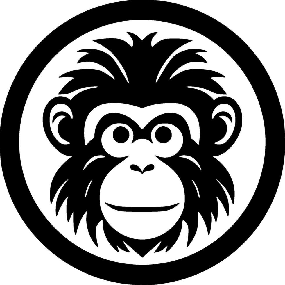 aap - hoog kwaliteit vector logo - vector illustratie ideaal voor t-shirt grafisch