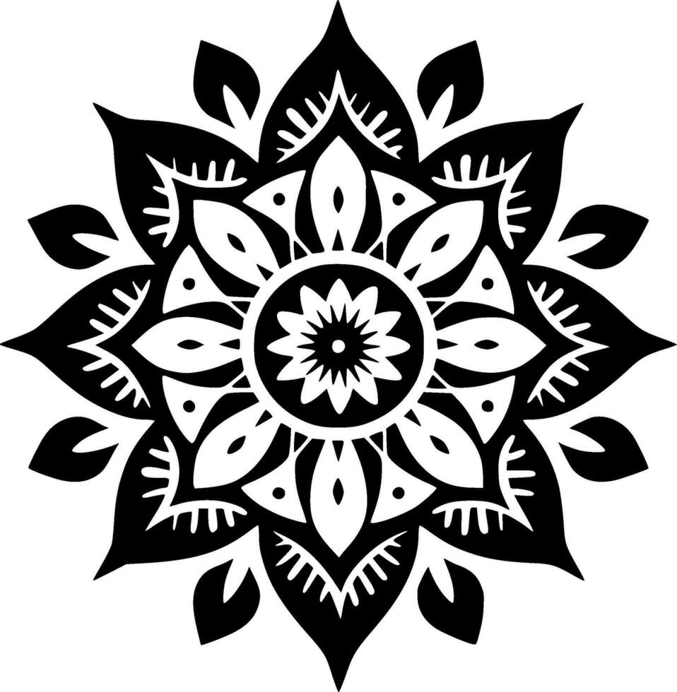 mandala - hoog kwaliteit vector logo - vector illustratie ideaal voor t-shirt grafisch