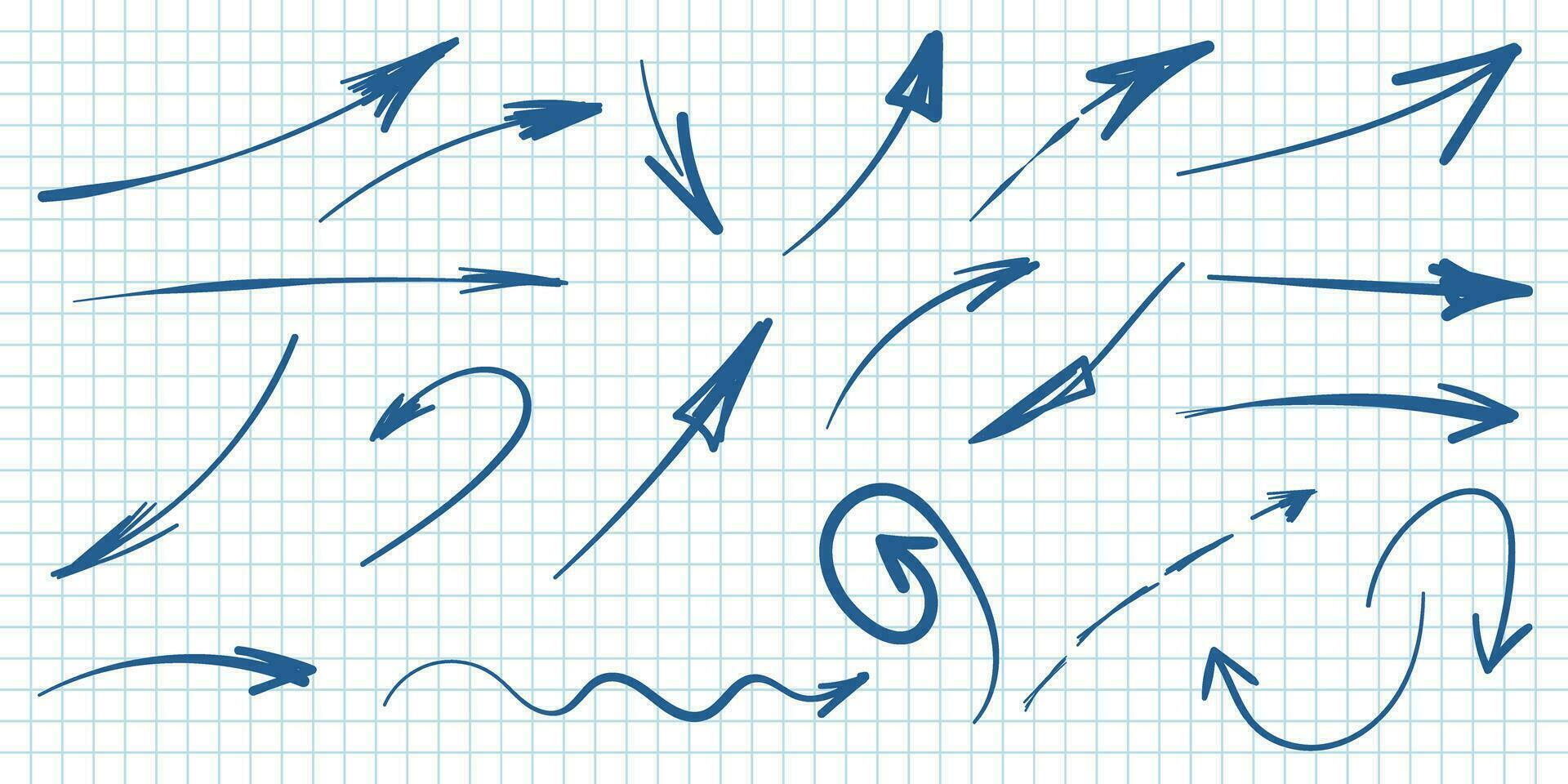 cirkel lijn schetsen en pijl icoon in hand- getrokken stijl. circulaire kattebelletje tekening vector illustratie Aan geïsoleerd achtergrond. potlood of pen bubbel teken bedrijf concept.