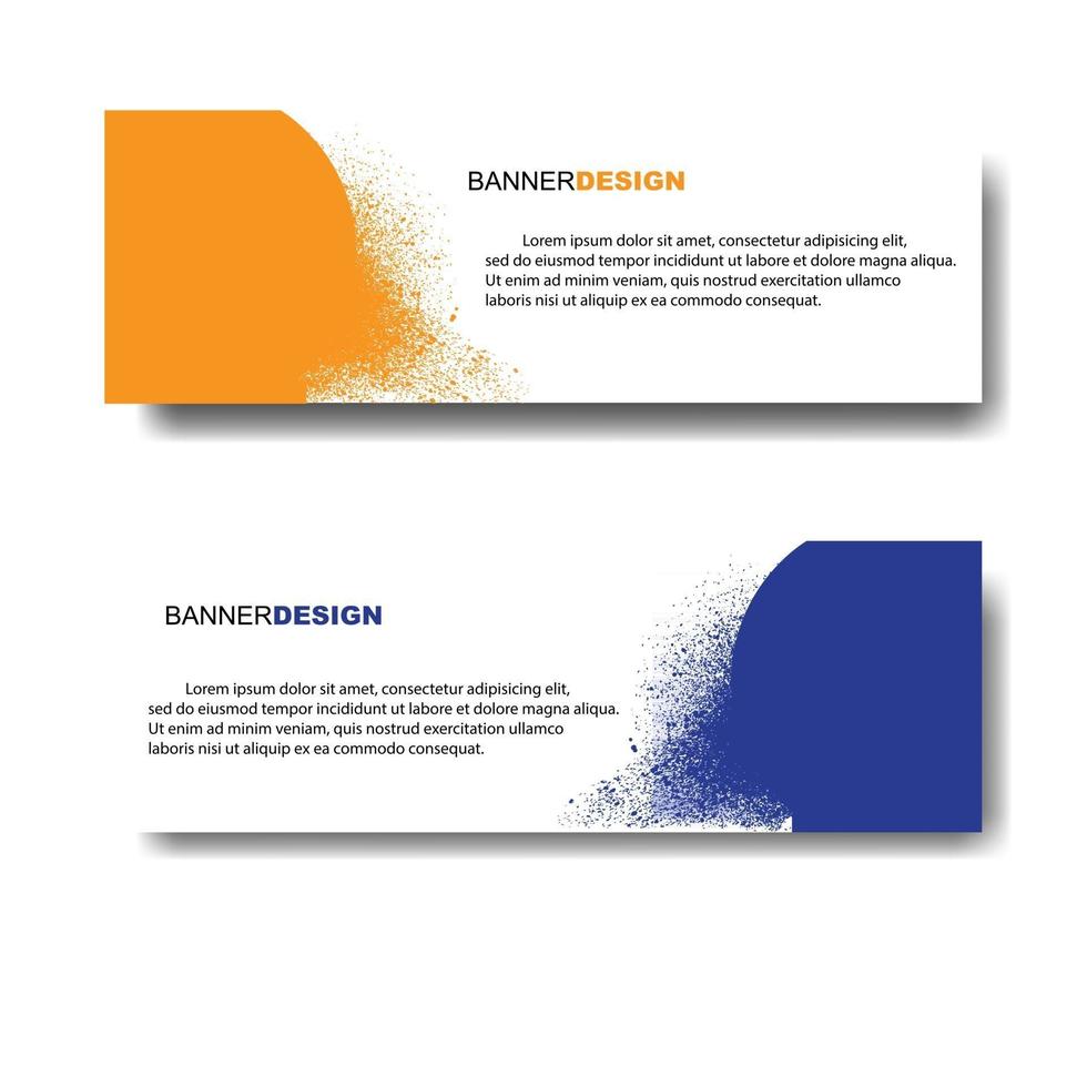 technologie webdesign banner. abstract vector