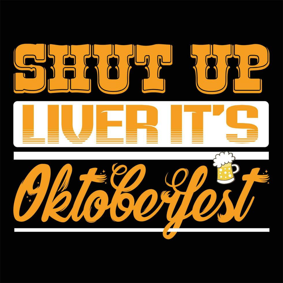 Oktoberfest nieuw t-shirt ontwerp grafisch vector