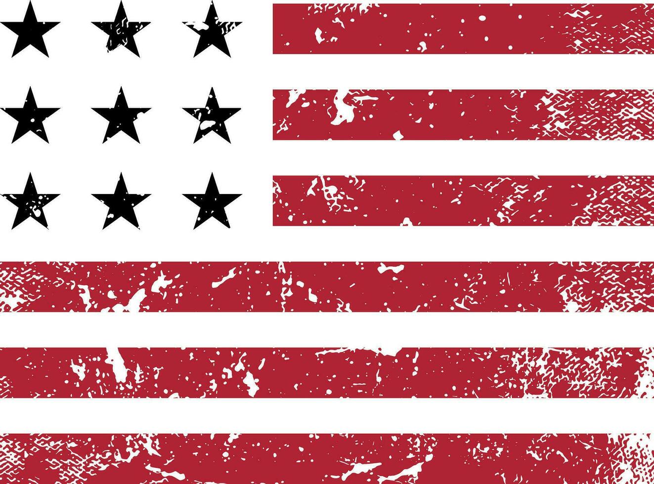 Amerikaans vlag, patriot kleding ontwerp vector