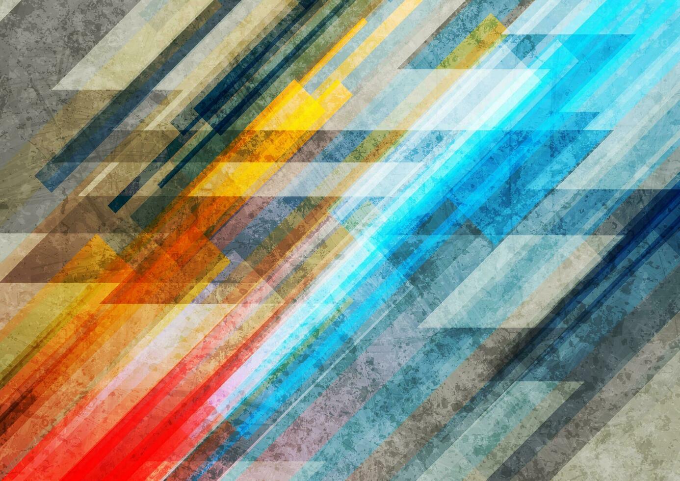 kleurrijk strepen grunge meetkundig abstract achtergrond vector