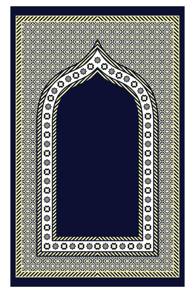 moslim gebed mat vector ontwerp