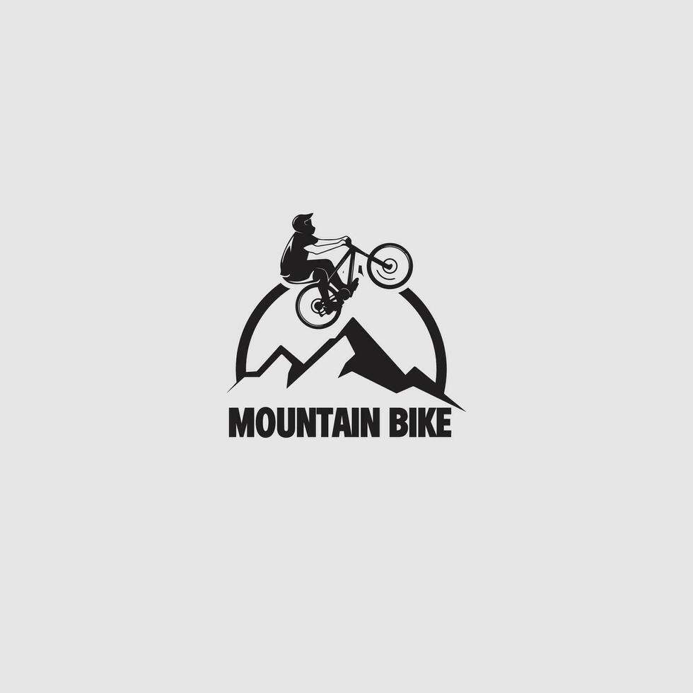 mountainbike-logo vector