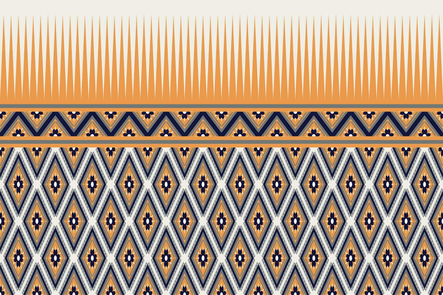 geometrische etnische patroon traditioneel ontwerp voor achtergrond,tapijt,behang,kleding,inwikkeling,batik,stof,sarong,vector illustratie borduurstijl. vector