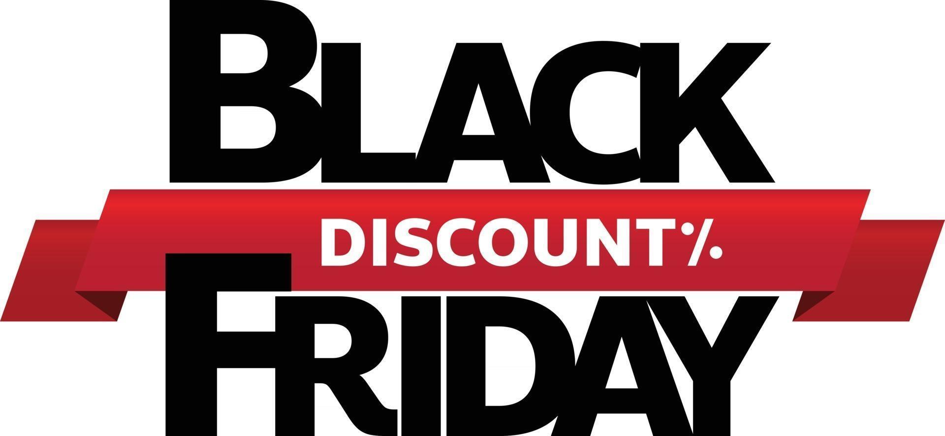 blackfriday sale winkel promotie tag ontwerp voor marketing vector