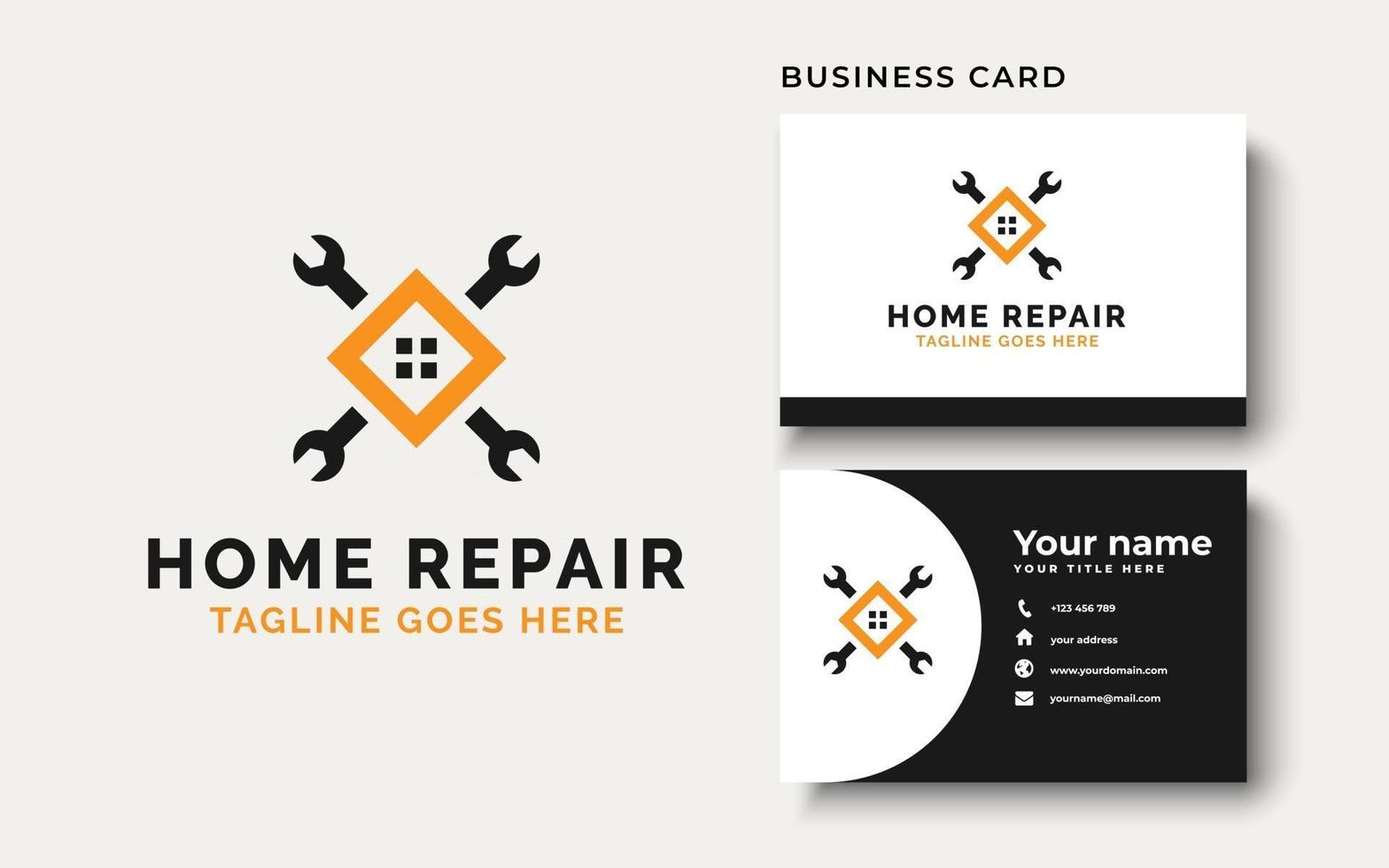huis reparatie logo ontwerp inspiratie vector