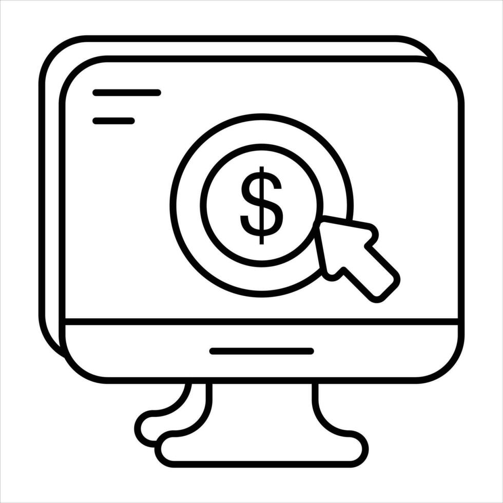 online betalen ine icoon ontwerp stijl vector