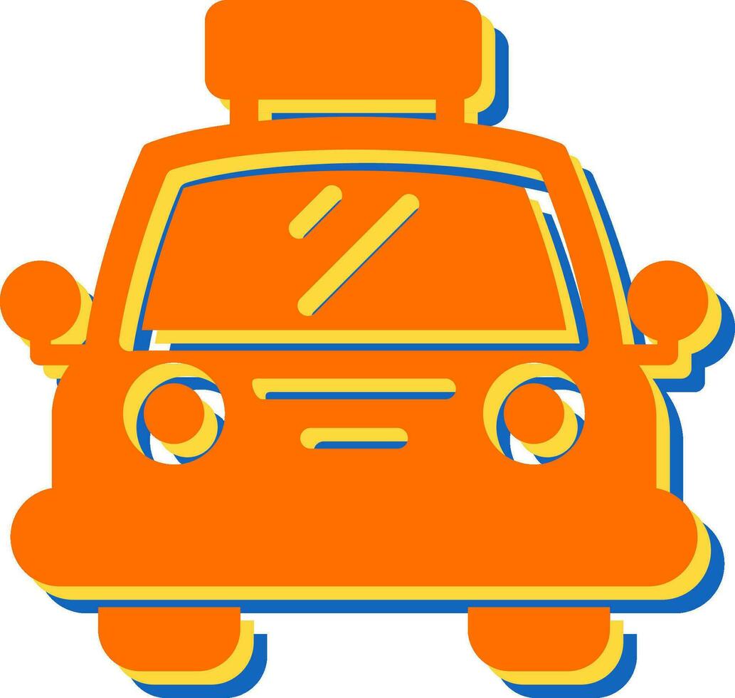 taxi vector icoon