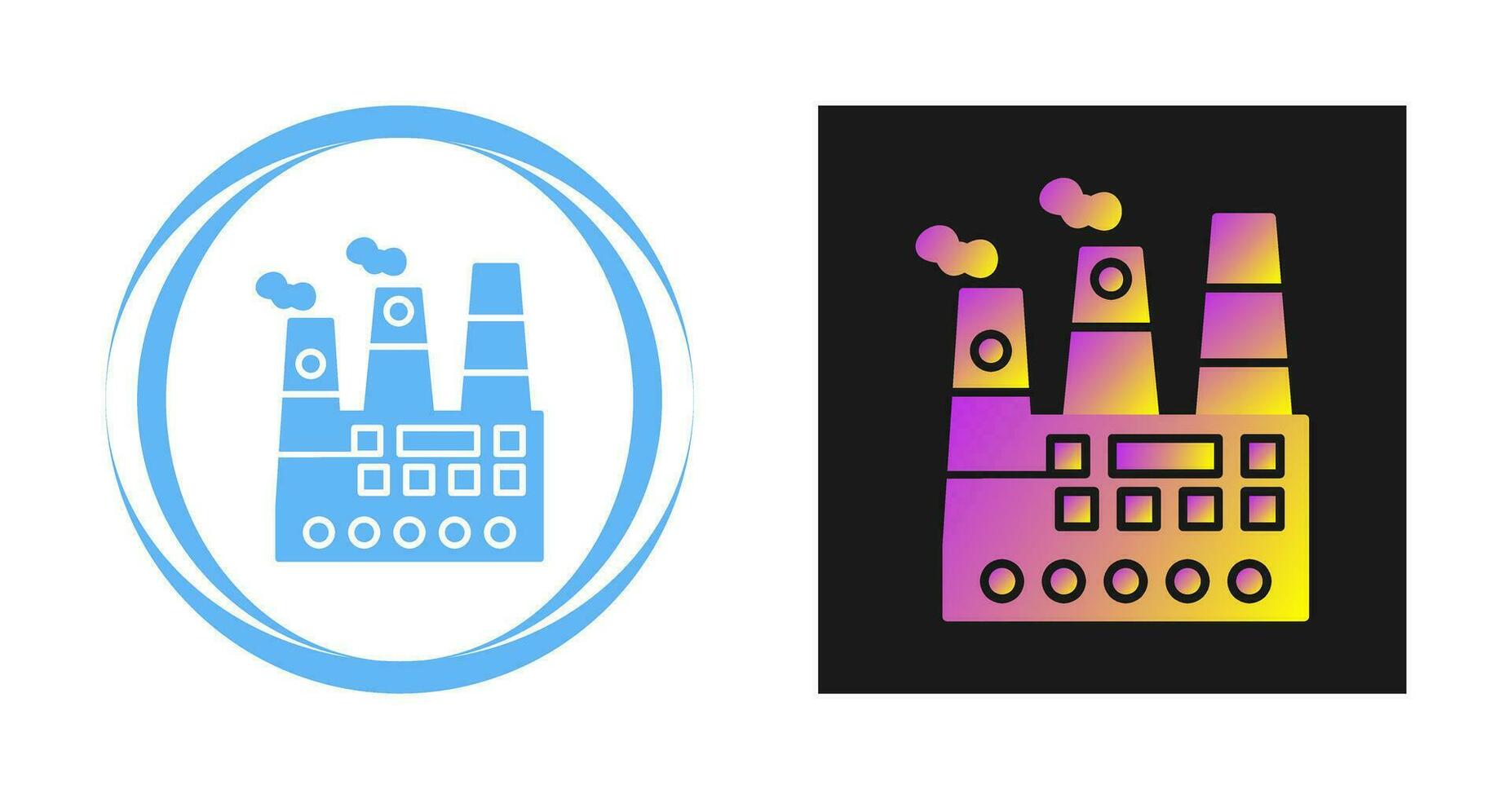 fabriek vector pictogram