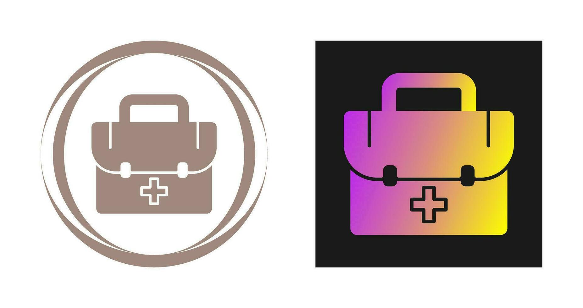 EHBO-kit vector icon