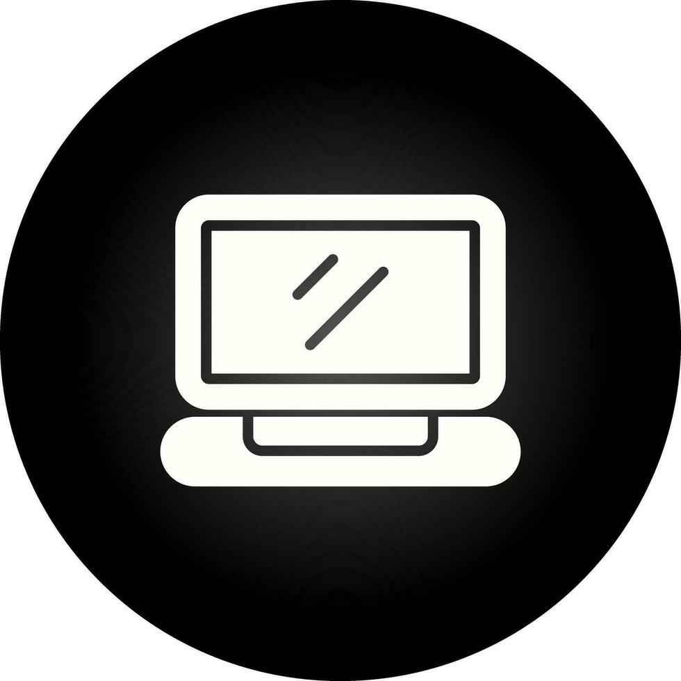 laptop vector pictogram