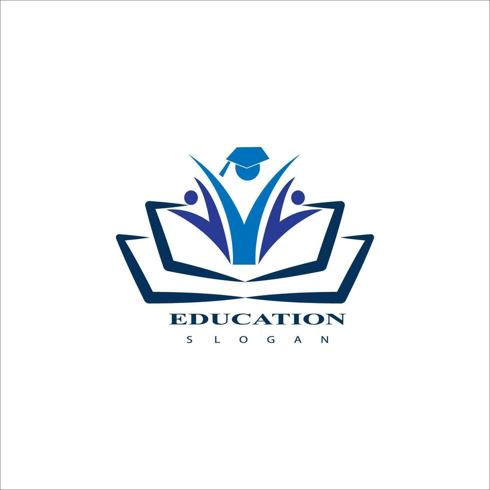 onderwijs logo ontwerp vector sjabloon
