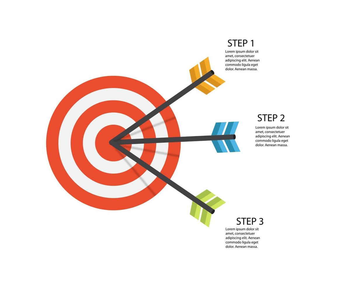 infographic sjablonen voor zakelijke vectorillustratie vector