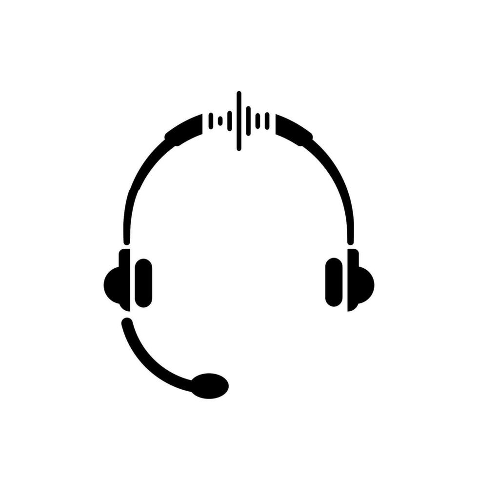 koptelefoon icoon, koptelefoon logo. vector illustratie logo sjabloon voor veel doel. geïsoleerd Aan wit achtergrond