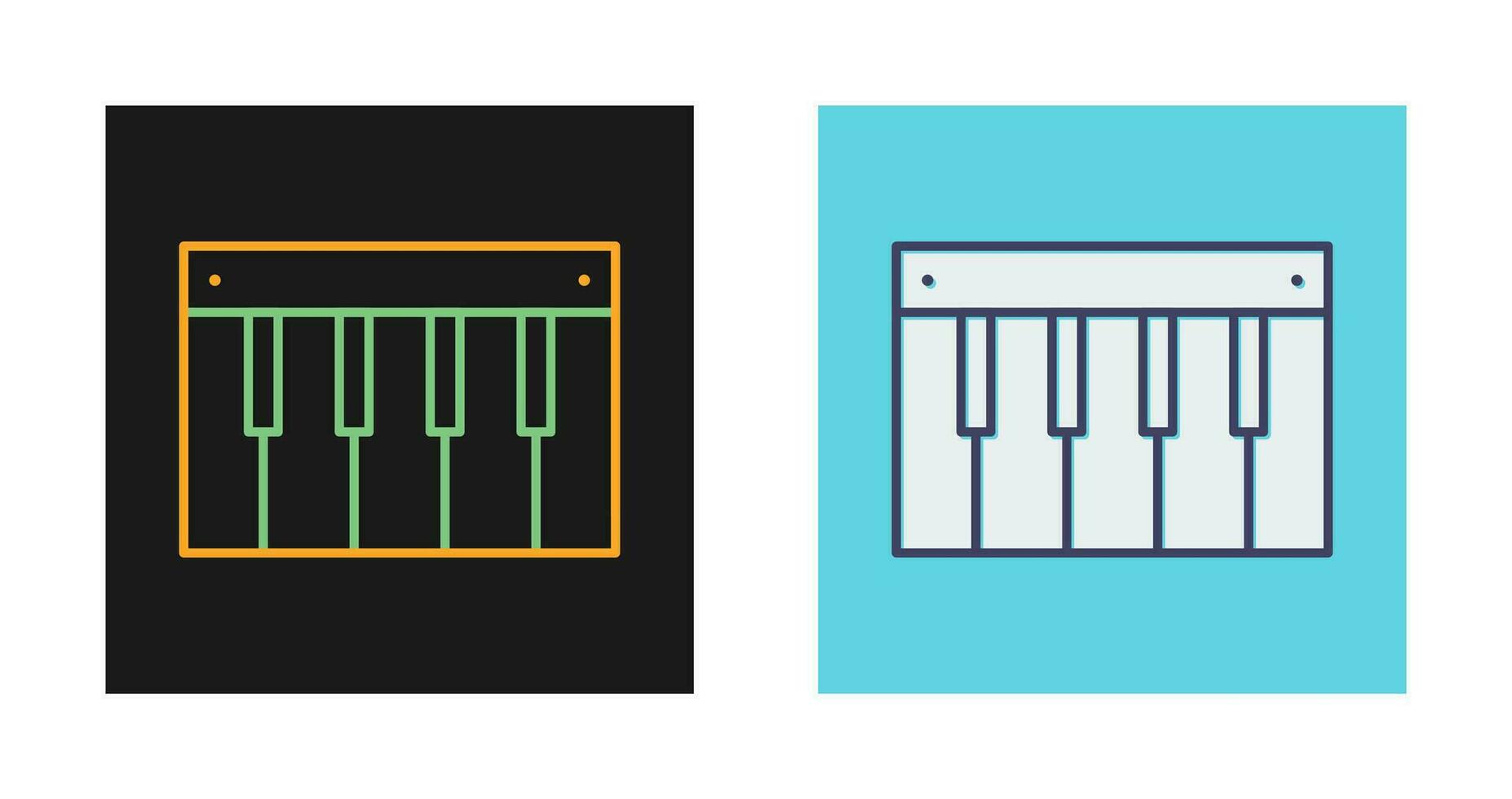 piano vector pictogram