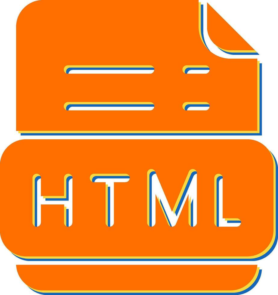 html vector icoon