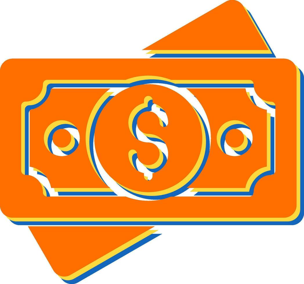 contant geld vector pictogram