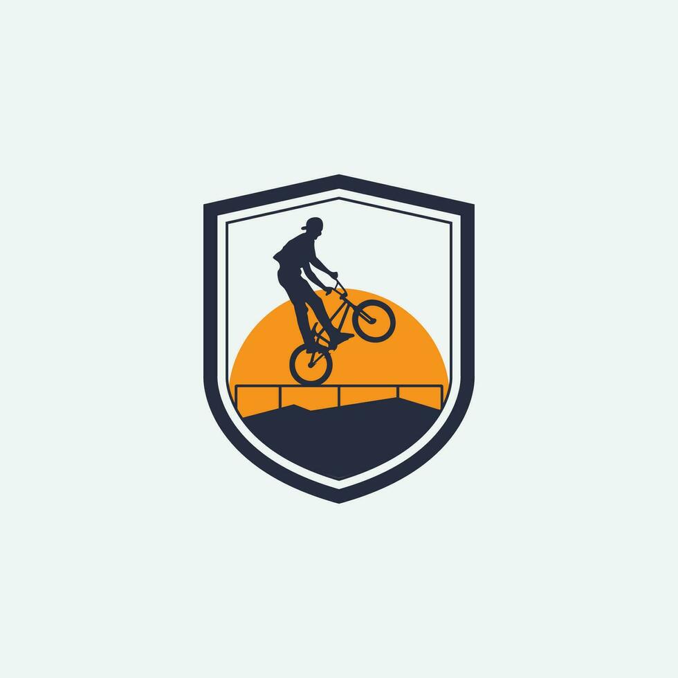 mountainbike-logo vector