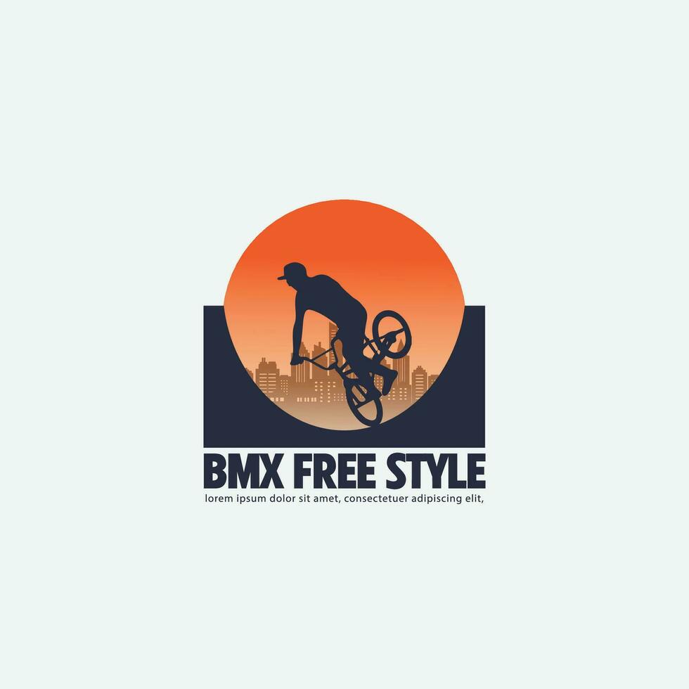 mountainbike-logo vector