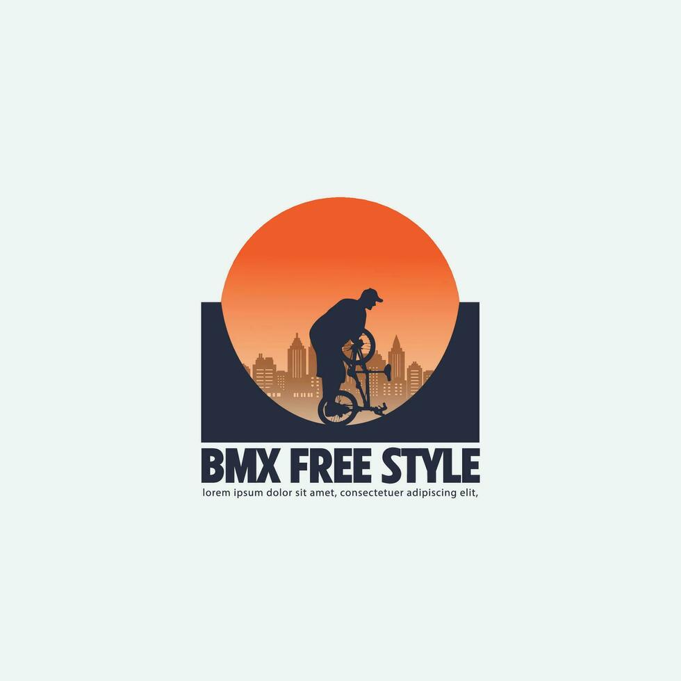 mountainbike-logo vector