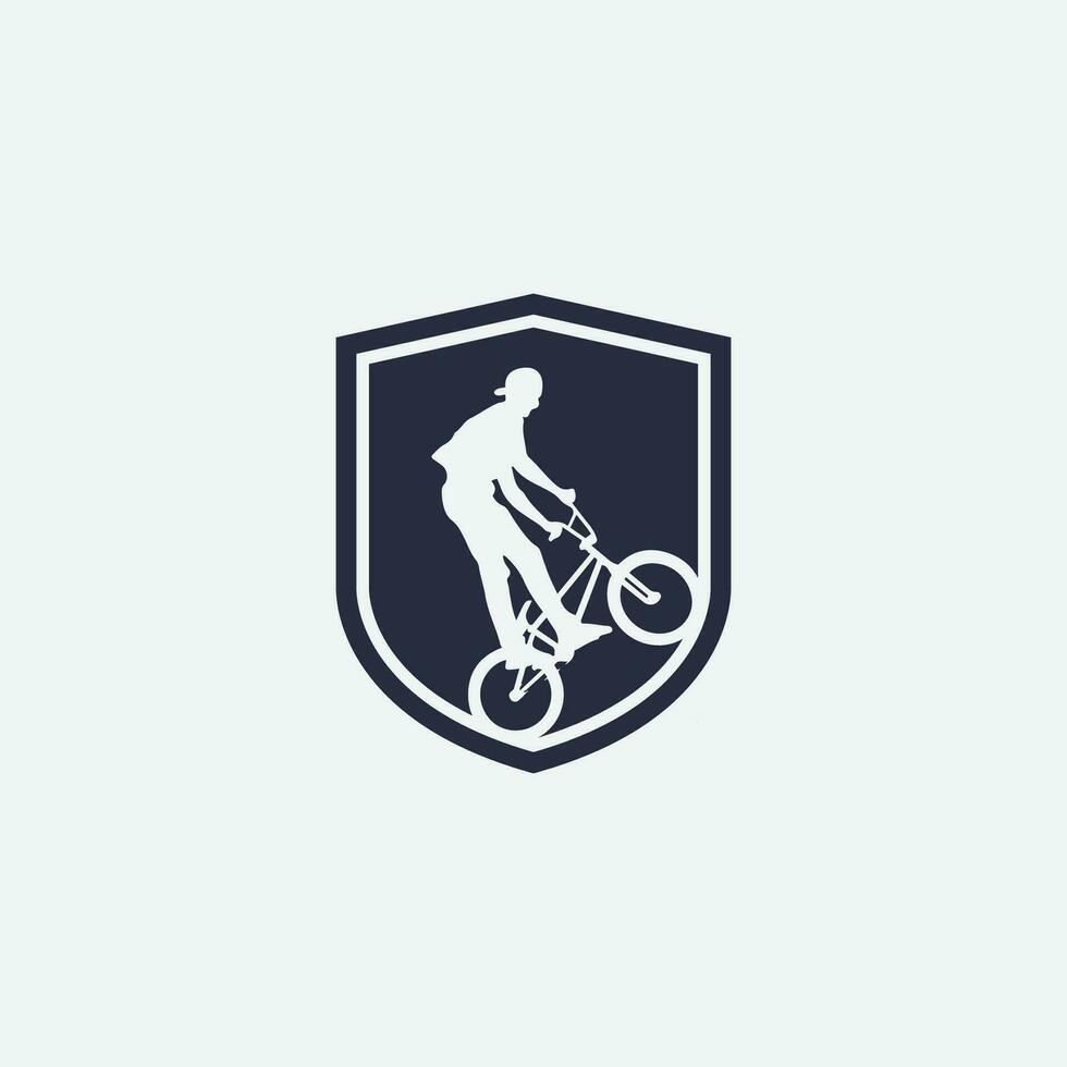 mountainbike-logo vector