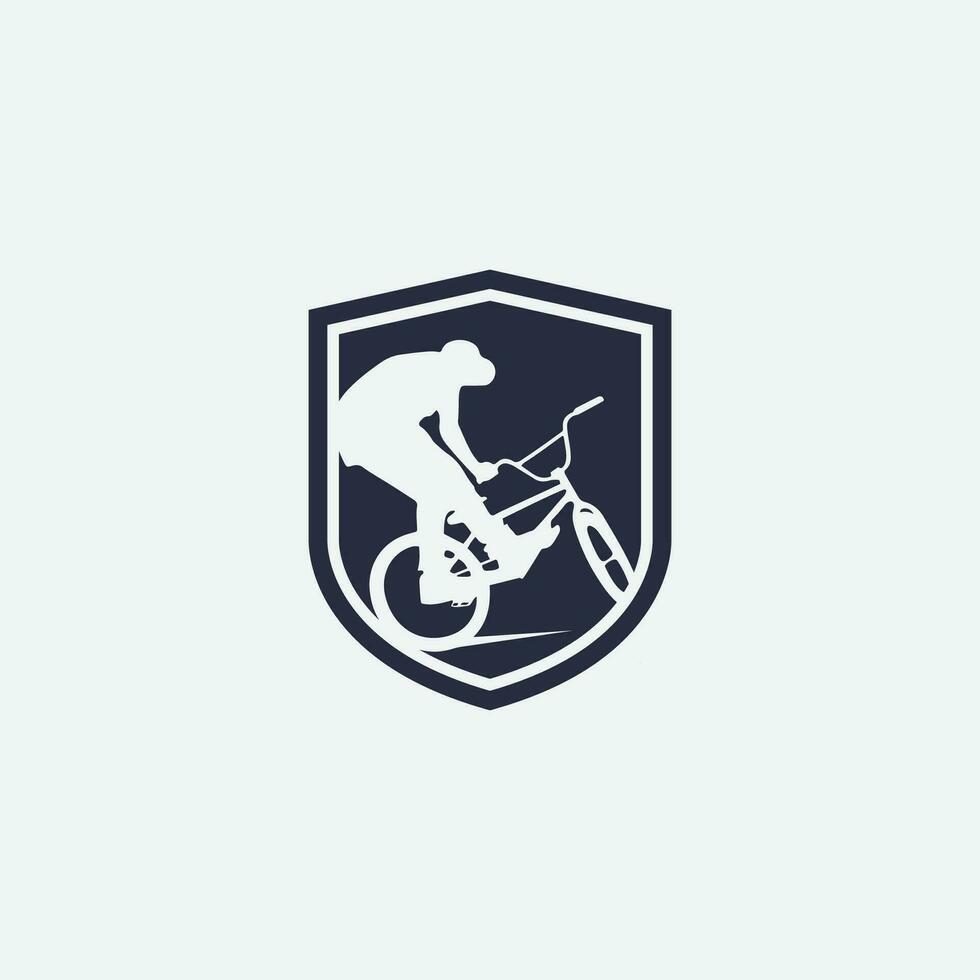 mountainbike-logo vector