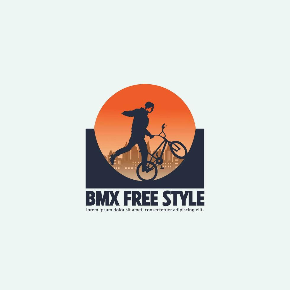 mountainbike-logo vector