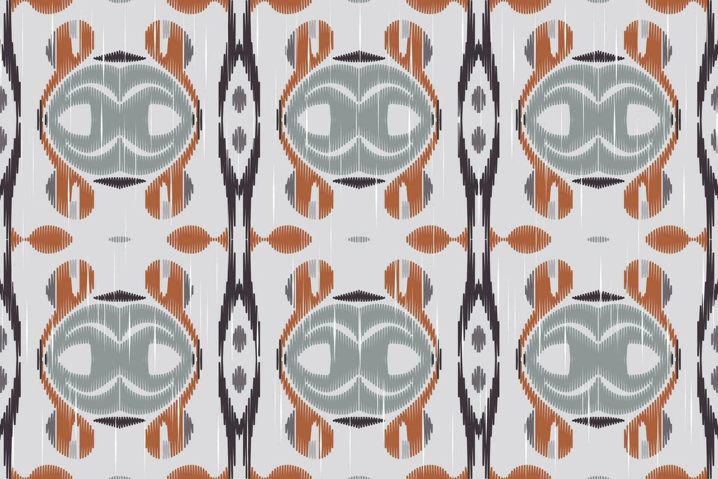 motief ikat bloemen paisley borduurwerk achtergrond. ikat chevron meetkundig etnisch oosters patroon traditioneel. ikat aztec stijl abstract ontwerp voor afdrukken textuur,stof,sari,sari,tapijt. vector