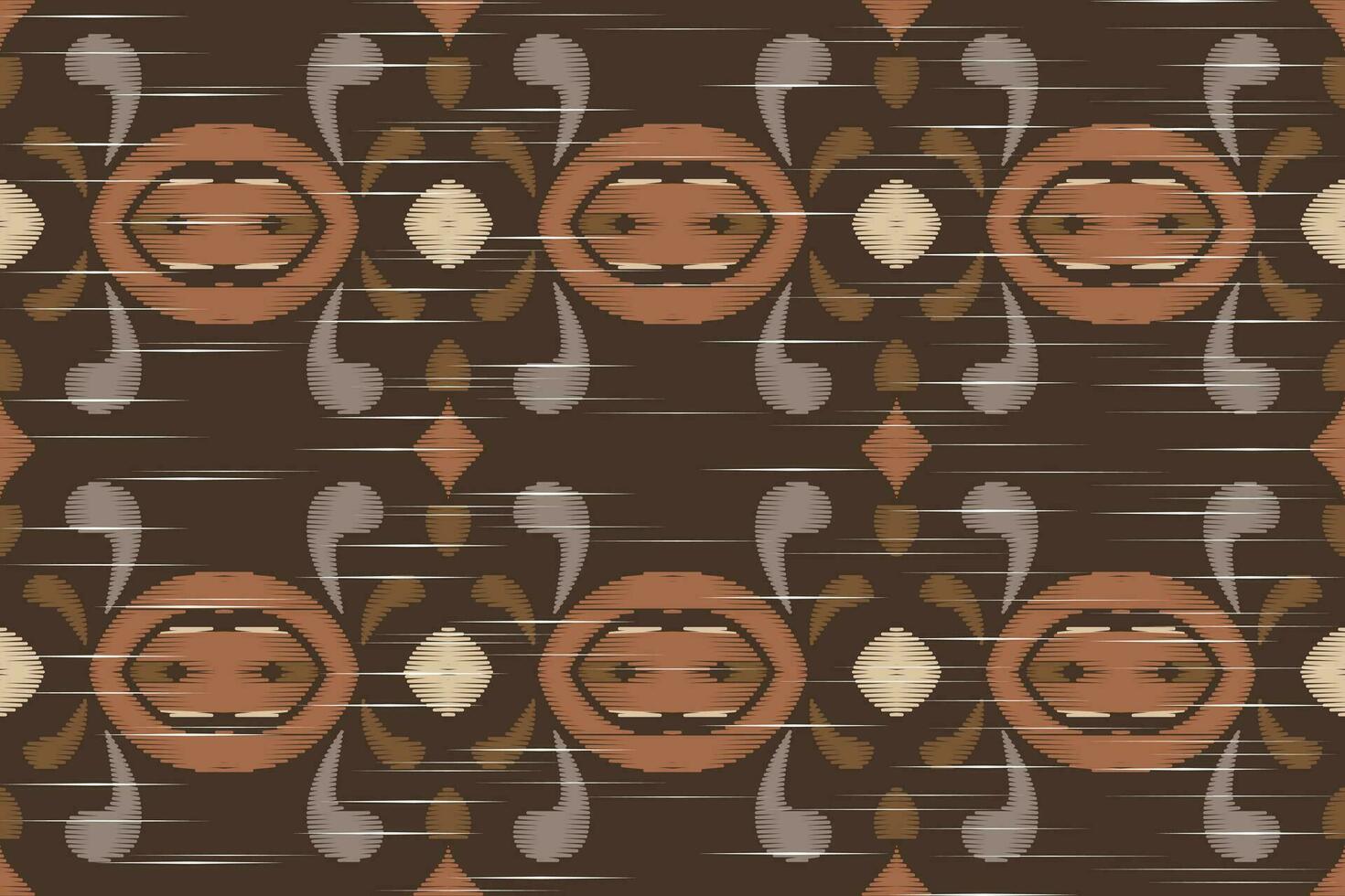 ikat damast paisley borduurwerk achtergrond. ikat kleding stof meetkundig etnisch oosters patroon traditioneel.azteken stijl abstract vector illustratie.ontwerp voor textuur, stof, kleding, verpakking, sarong.