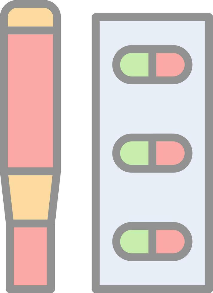 nicotine inhalator vector icoon ontwerp