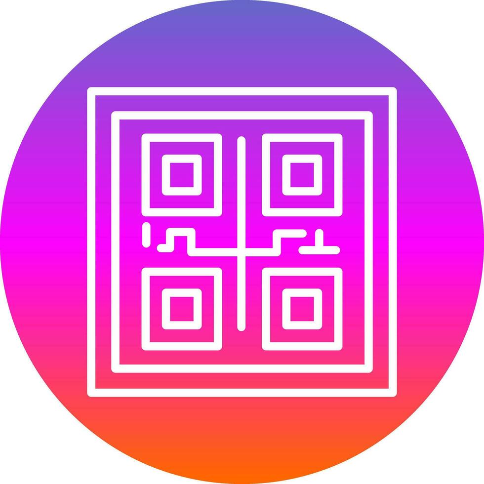 qr code vector icoon ontwerp