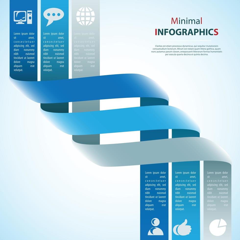 info afbeelding minimale vector