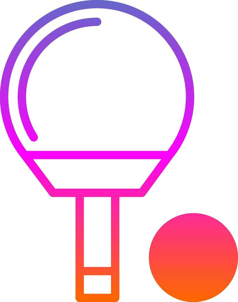 ping pong vector icoon ontwerp